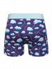 Paper Planes & Clouds - Mens Fitted Trunks